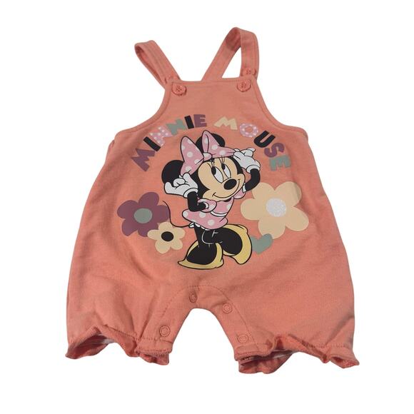Disney Baby Other - Disney Baby Minnie Mouse Baby Girl 3/6 M Romper
